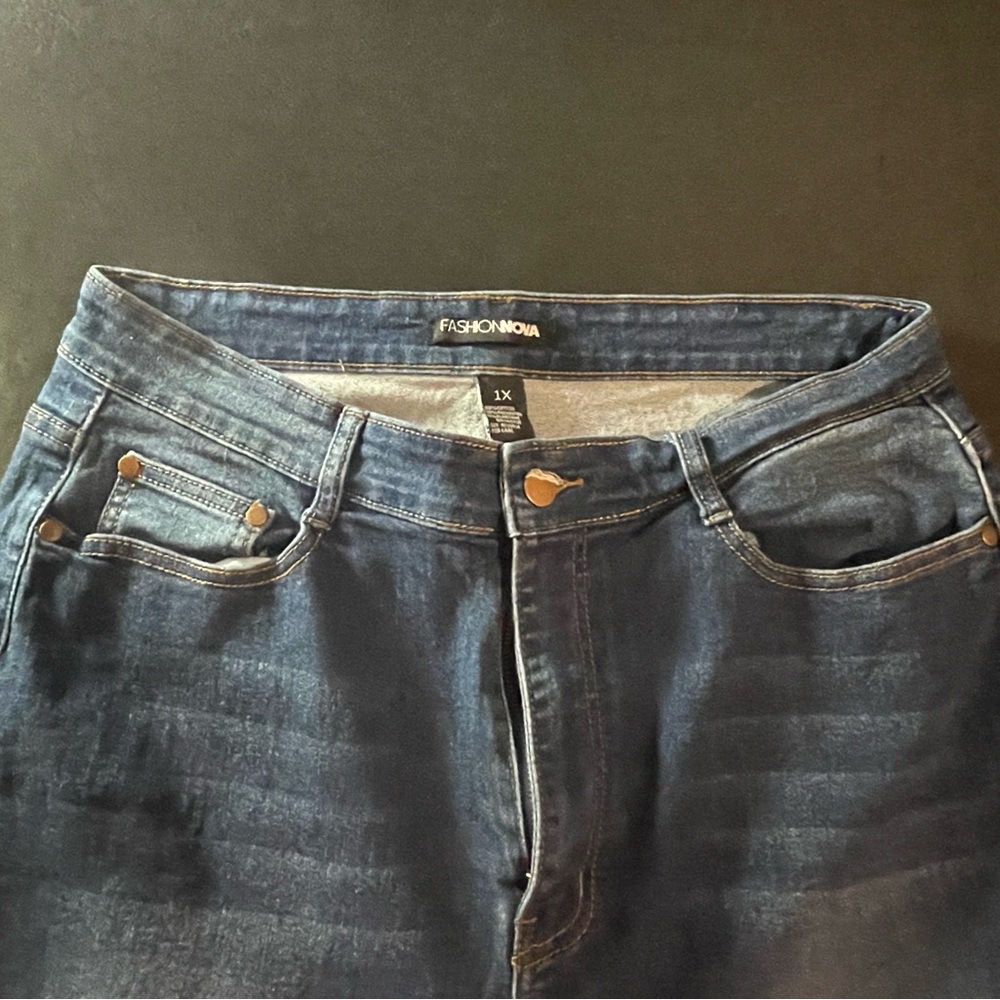 Fashion Nova Women Blue Jeans